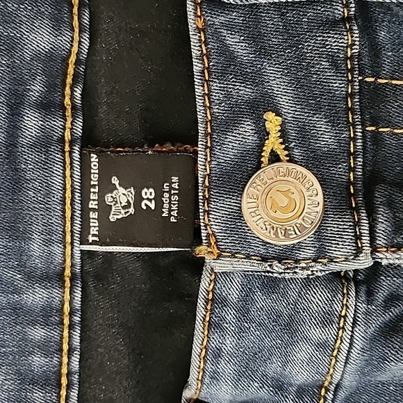 True Religion Becca Mid-Rise  Bootcut Size 28 - Picture 16 of 16